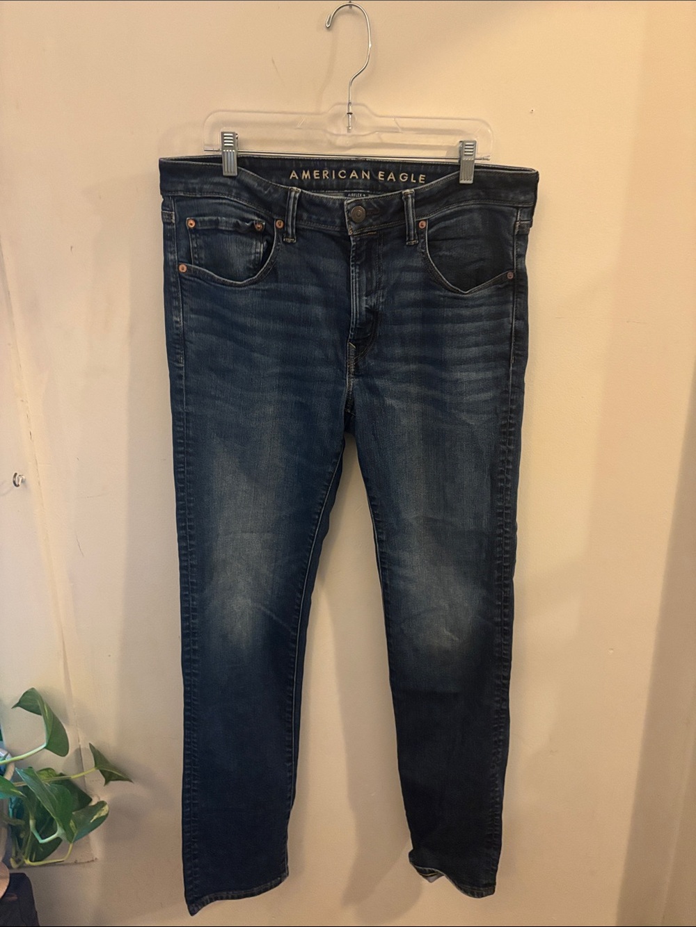 American Eagle Airflex+ Real Good Jeans Medium Wash 34x34